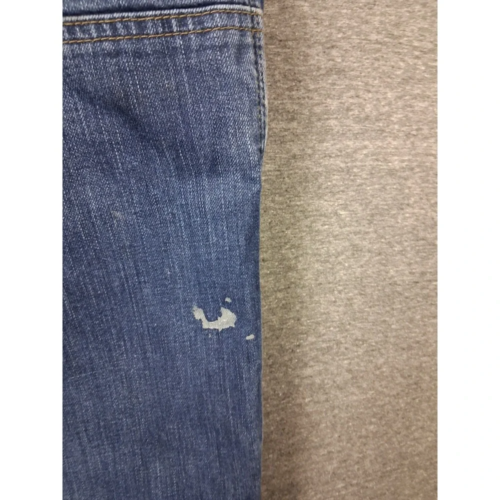 Carhartt Mens Jeans 33x32 Blue Denim‎ Double Front Relaxed Fit Utility Rugged